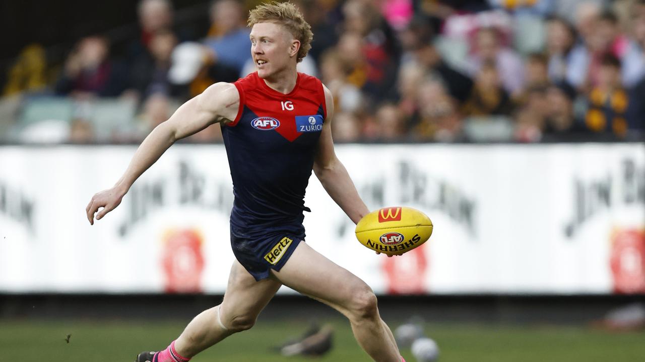 Clayton Oliver wants to stay Melbourne. Picture: Darrian Traynor/Getty Images