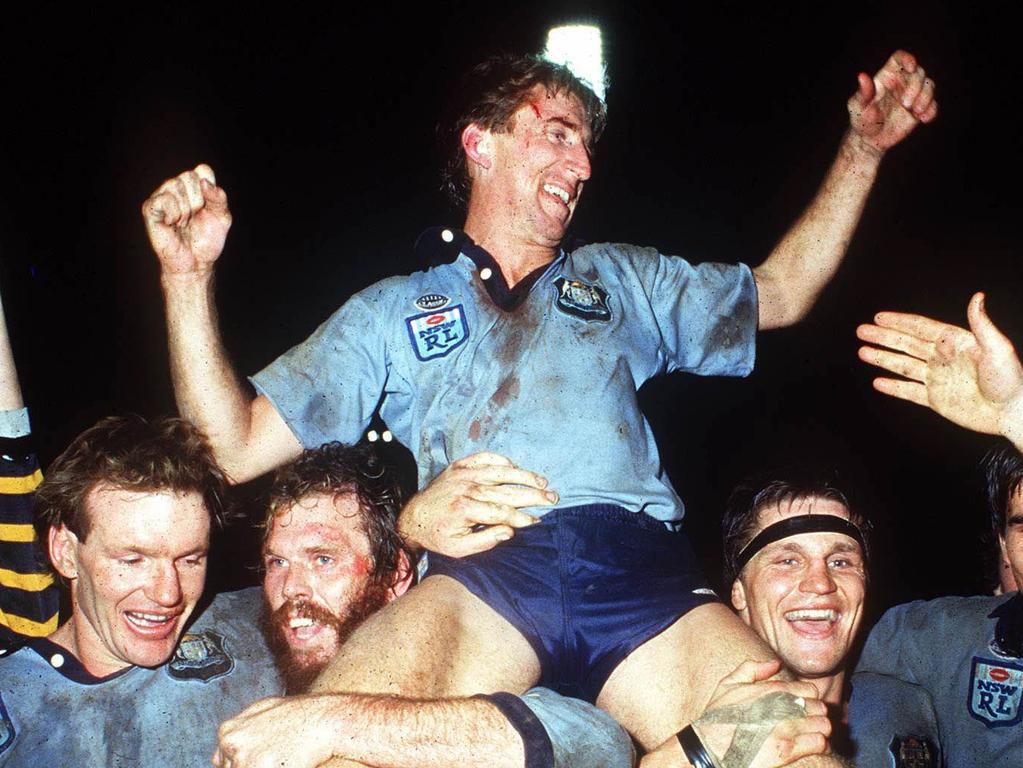 Steve Mortimer captained NSW to its first ever State of Origin victory.