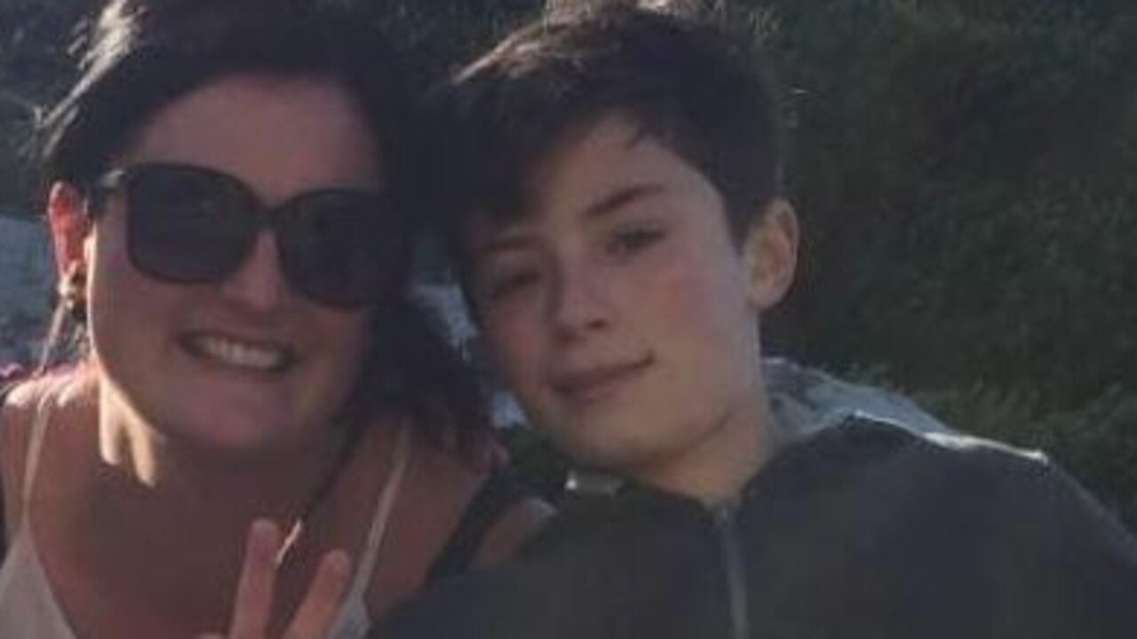 Laura McMullin with her son Jayden Fuller. Picture: supplied