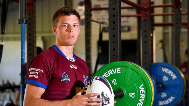 Zac Herdegen from Wavell SHS was named as a Queensland schoolboys representative. Picture, John Gass