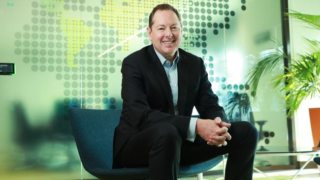 Tabcorp CEO Adam Rytenskild wants his company to be bolder as it competes with its rival corporate bookmakers. Picture: John Feder