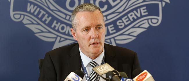 Detective Inspector Marc Hogan. (AAP Image/Regi Varghese)