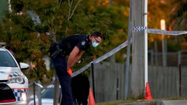 Det Insp McQueen said the men had run from the house, back to their car, where another dispute broke out. Picture David Clark