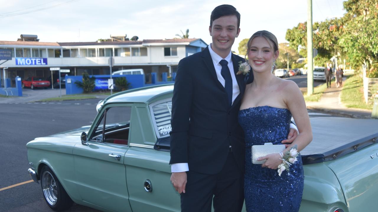 James Soden and Georji Dunstone at the Sunshine Coast Grammar School formal on November 17. Picture: Sam Turner