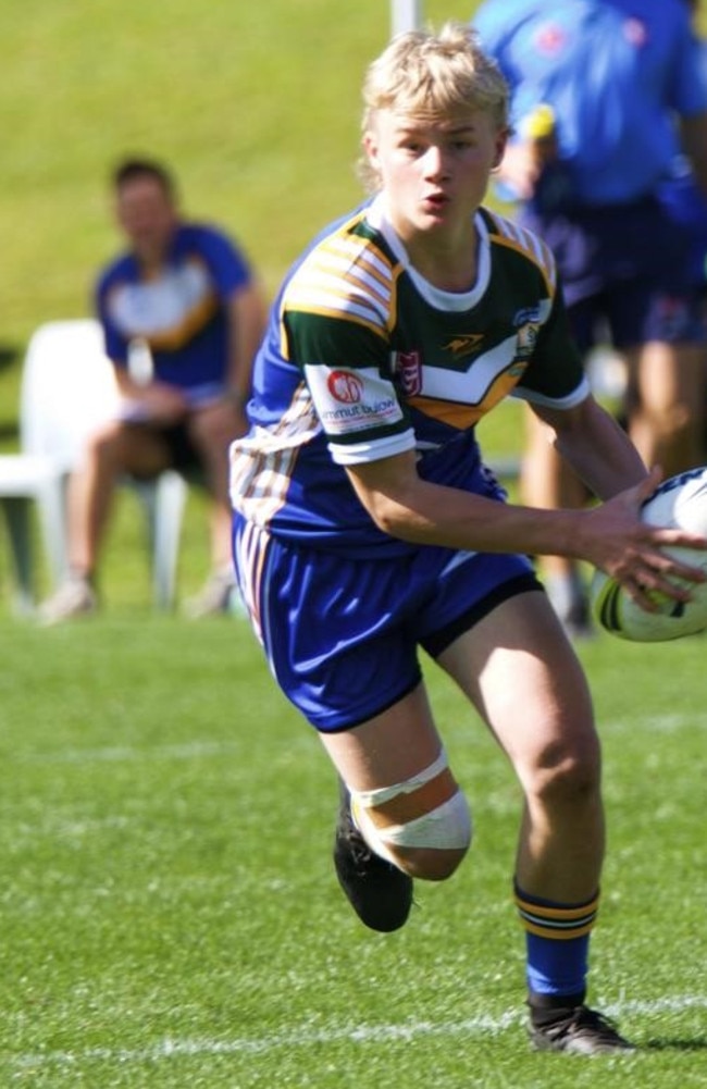 St Peter Claver College's Lachlan Stuart.