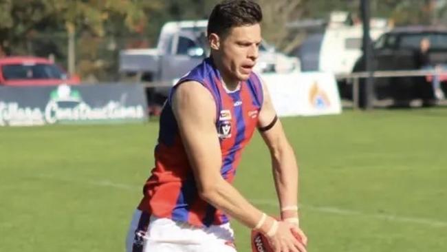 Finn Anscombe played footy for Hepburn FC. Picture: Finn Anscombe.