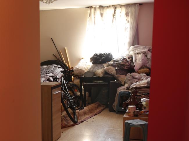 More personal belongings lie in a room after a police raid on the house of the Oukabir family. Picture: AP