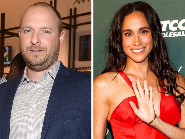 Ryen Russillo and Meghan Markle. Picture: Getty