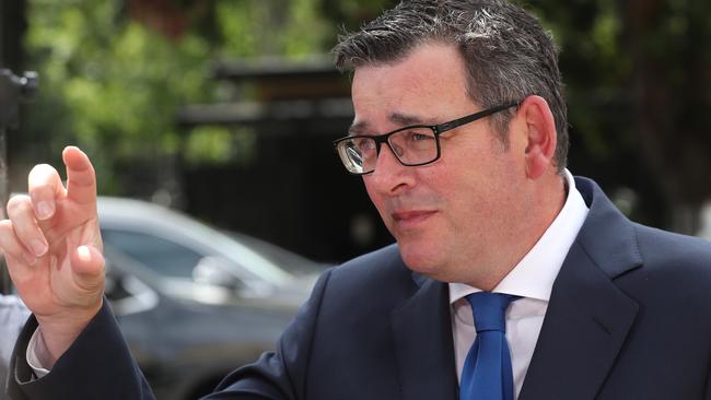 Victoria cabinet meetings began with discussion of the size of Daniel Andrews’ online presence. Picture: NCA NewsWire / David Crosling