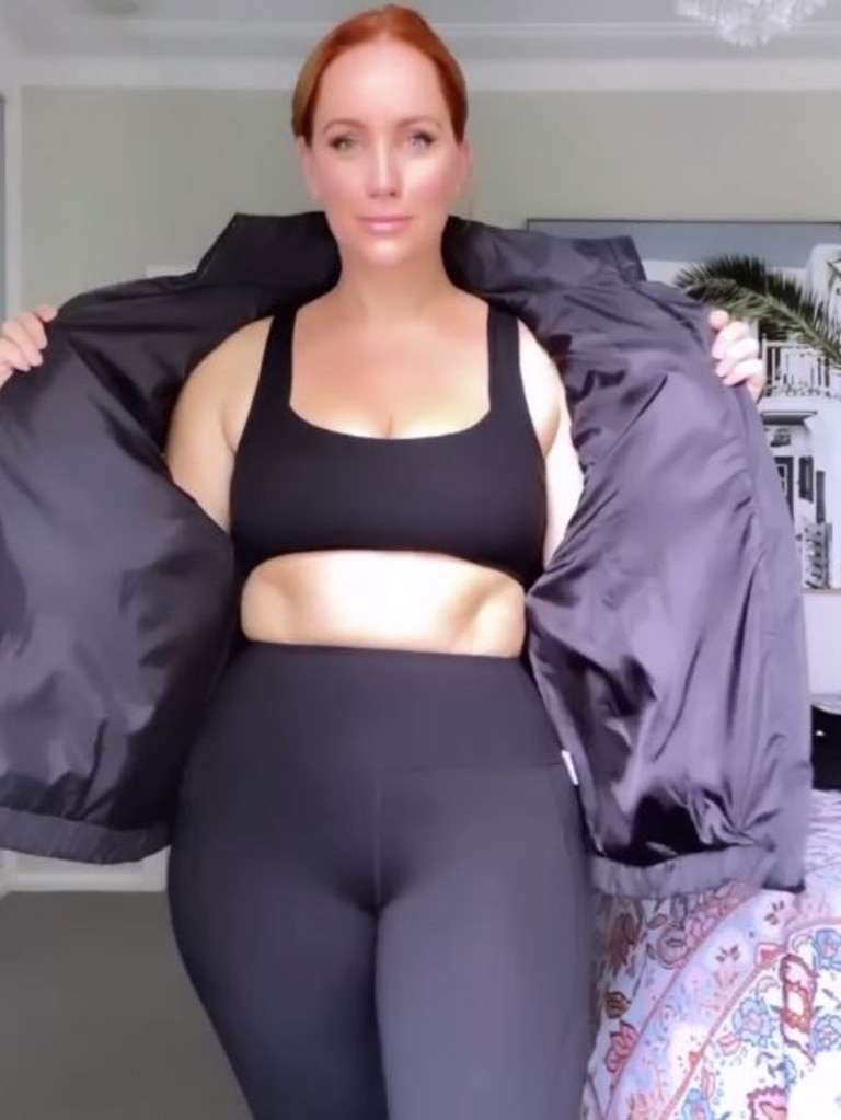 MAFS star Jules Robinson shows off weight loss in Bhoemian Traders  activewear