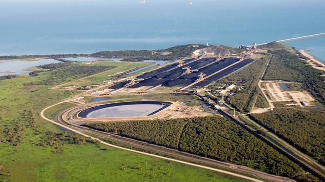 Abbot Point, through which coal from the Carmichael megamine will pass.