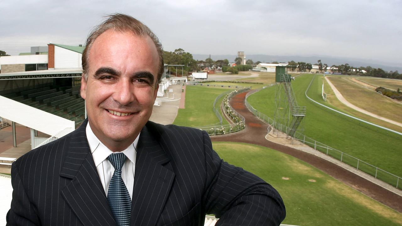 Fotrmer SAJC chief executive officer Steve Ploubidis at Cheltenham Racecourse.