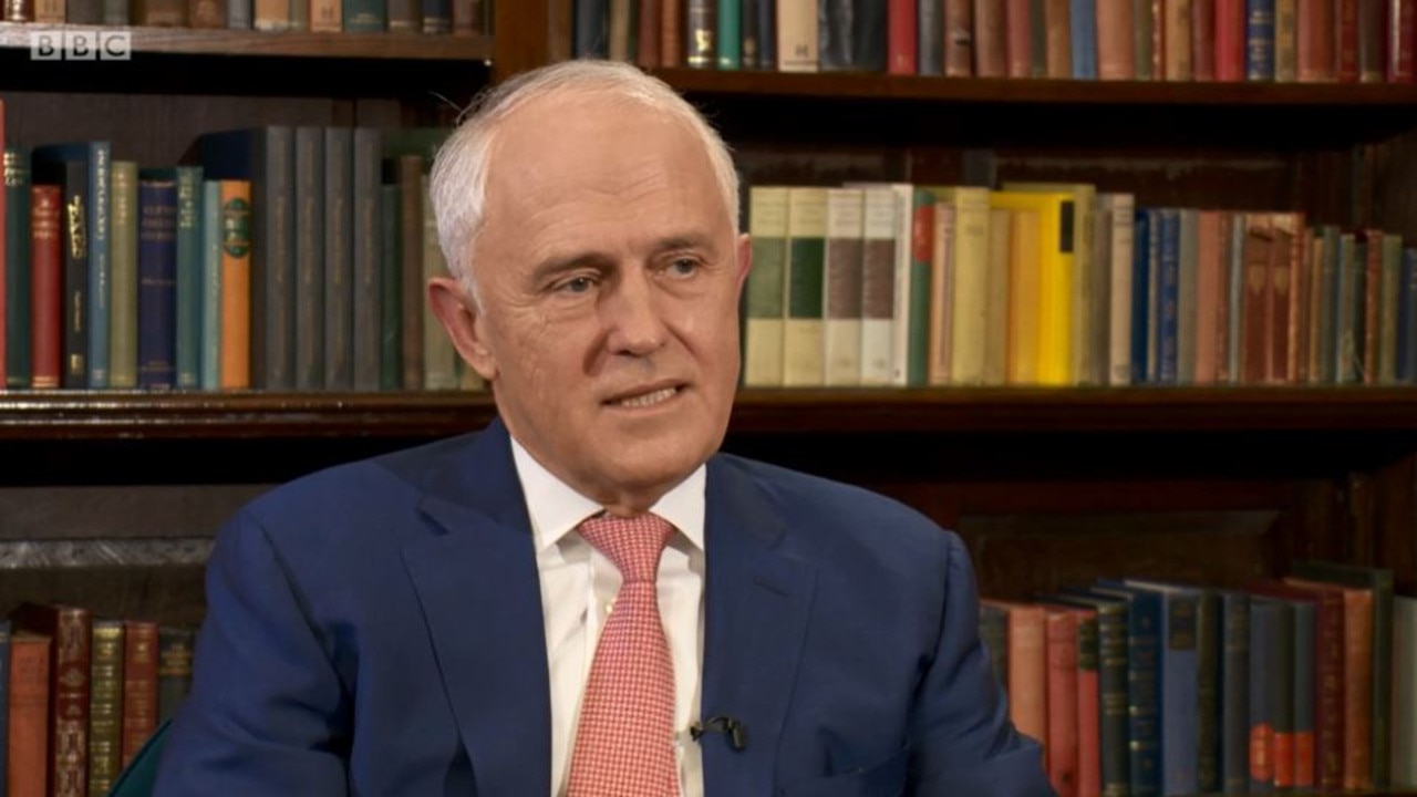 Malcolm Turnbull unloads on the Liberal Party on the BBC's Politics Live