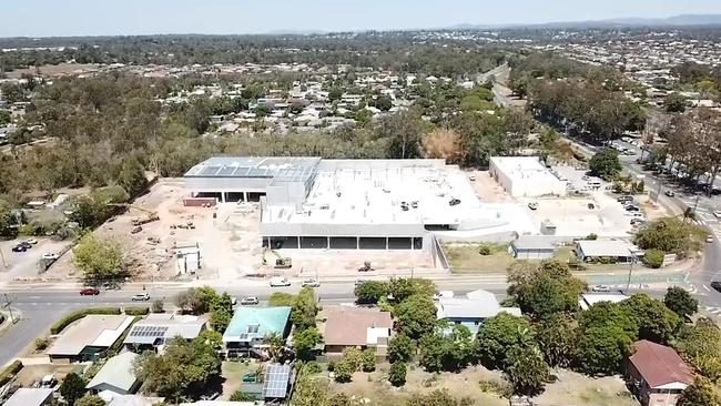 Drone image shows the progress of the new Burpengary Club and Station Village. PHOTO: SUPPLIED