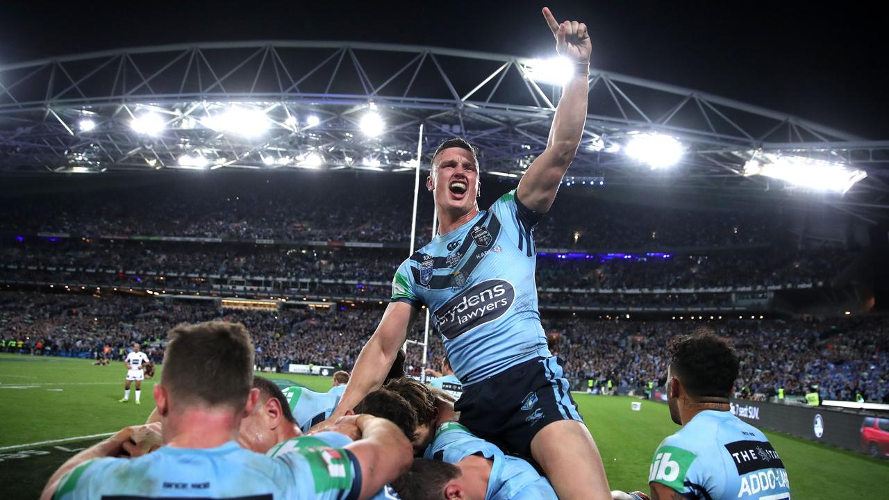 State of Origin could be the perfect way to kick start the season if it returns. Picture. Phil Hillyard