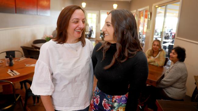 Larissa hopes her mother Jeanette will let her in the kitchen now she’s proven she can cook. Picture: Angelo Velardo