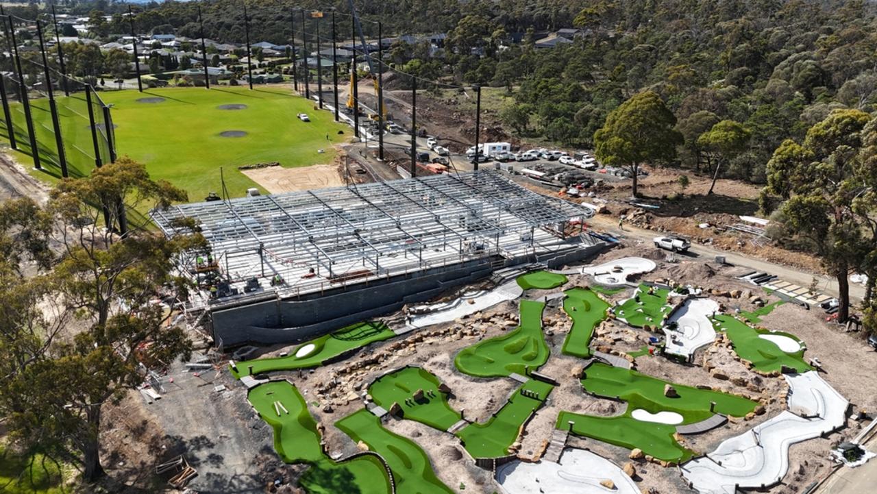 Country Club Tasmania golf course in progress. Picture: Facebook