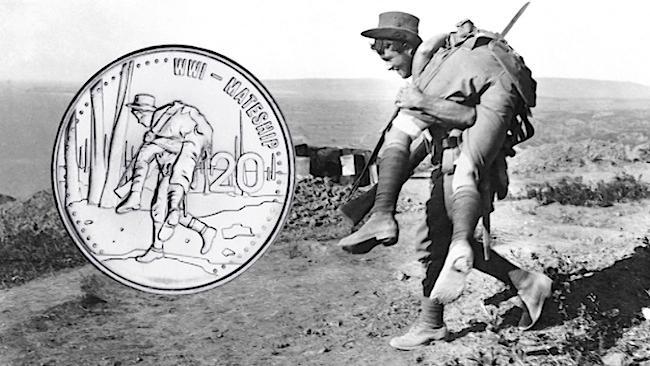 The making of the Anzac Coins