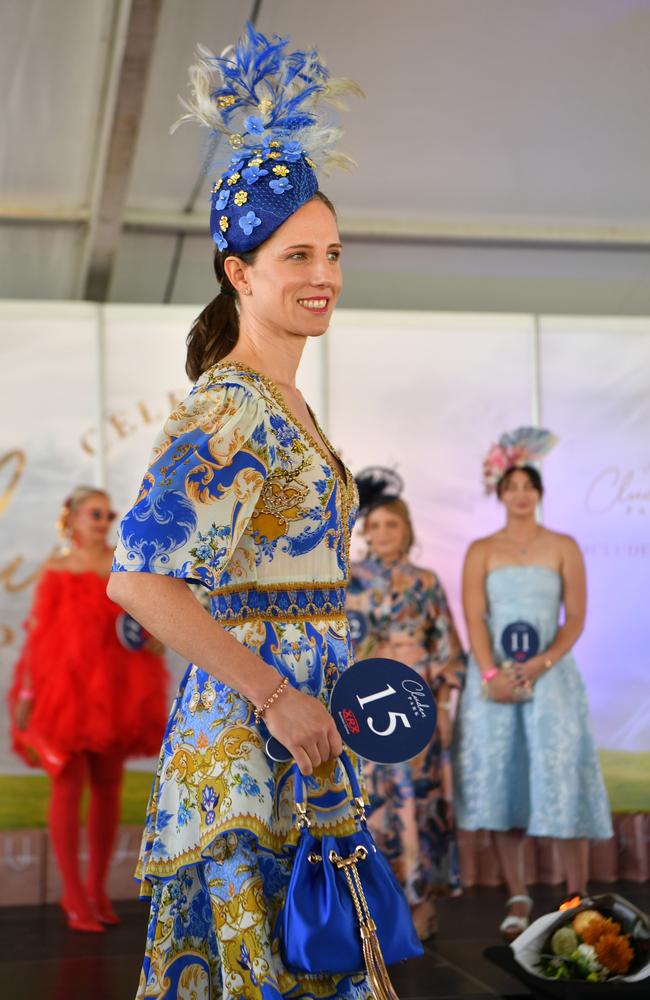 Ladies Day socials at Cluden. Fashions on the Field. Picture: Evan Morgan