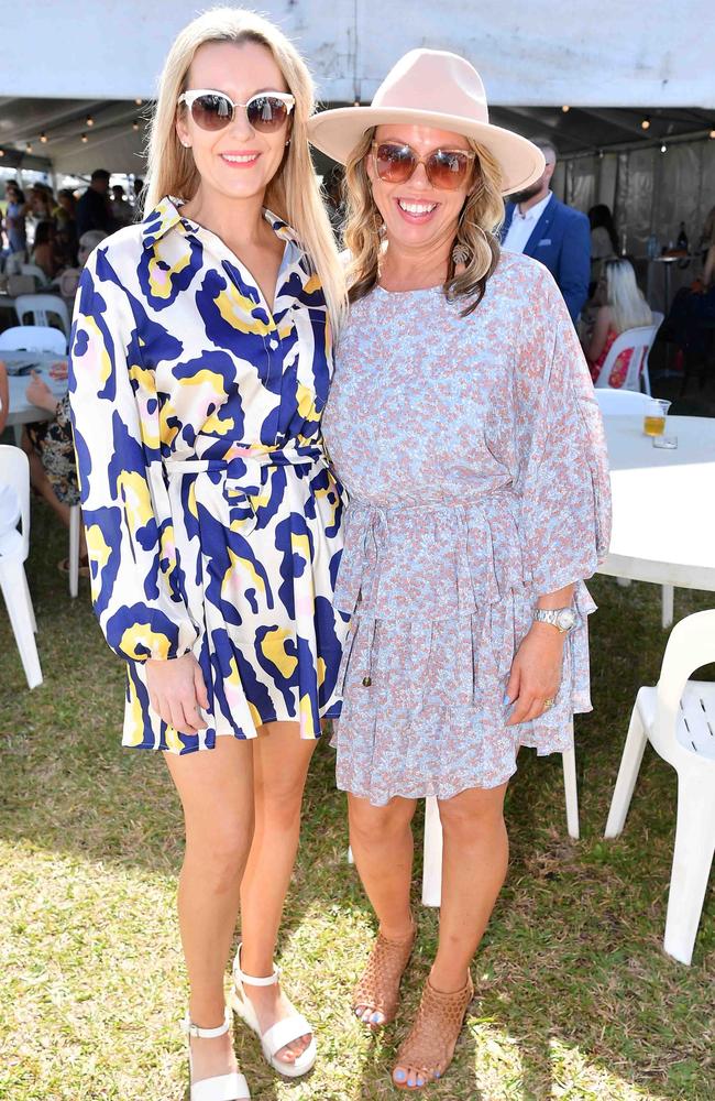 Hannah Goland and Leigh Kuryj at Coastline BMW Polo by the Sea. Picture: Patrick Woods.