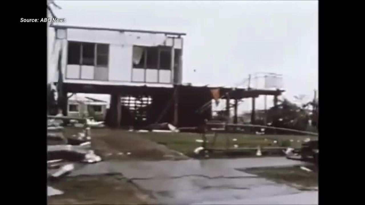 Video shows destruction of Cyclone Tracy