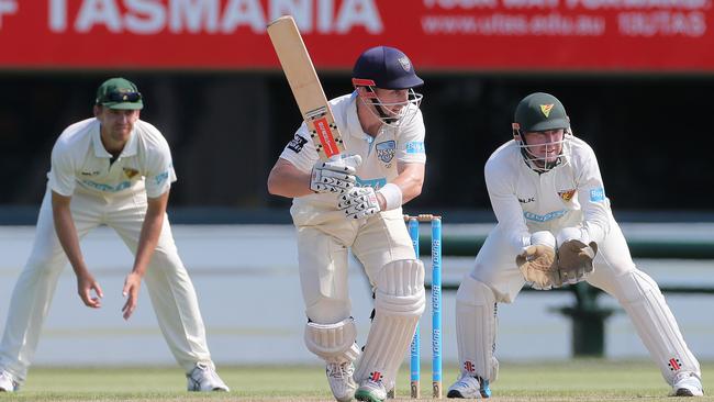 Peter Nevill showing his batting prowess for NSW against Tasmania.