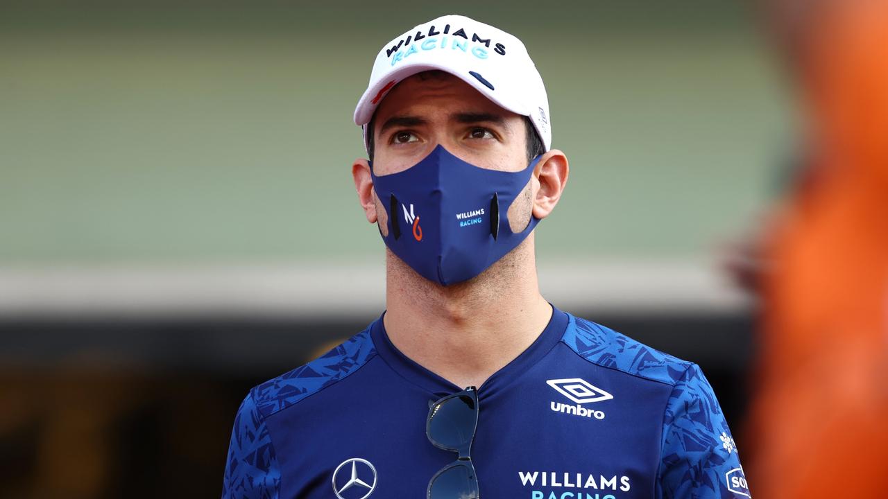 Nicholas Latifi said he received death threats for his role in the controversial finish to the Abu Dhabi Grand Prix. Picture: Bryn Lennon/Getty Images