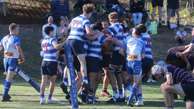 GPS First XV rugby grand final between TSS and Nudgee College. 9 September 2023 Southport Picture by Richard Gosling