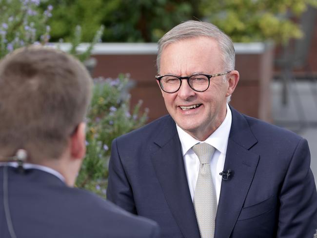 Labor leader Anthony Albanese has announced a policy to “restore” telehealth psychiatric consultations. Picture: Toby Zerna