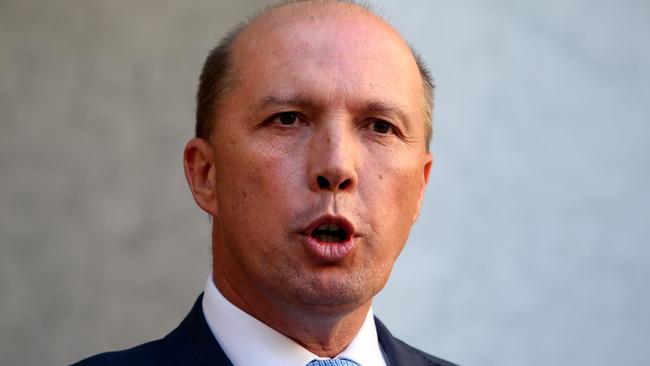 Minister for Immigration and Border Protection Peter Dutton. Picture: Kym Smith