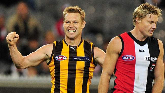 Sam Mitchell has been announced as a joint winner of the 2012 Brownlow Medal. Picture: George Salpigtidis