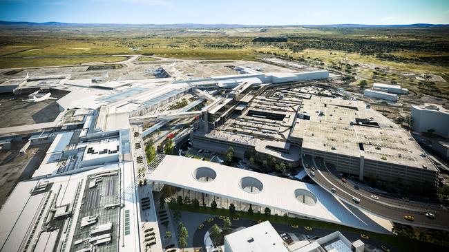 Melbourne Airport Rail retained $5bn in funding, despite fears it could be scrapped. Picture: Melbourne Airport