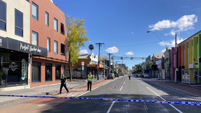 An elderly pedestrian died after being struck by a car in Abbotsford in April. Picture: Hugo Timms