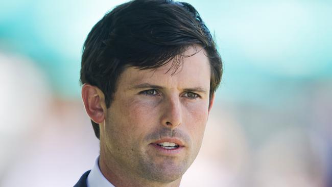 Trainer James Cummings prepares Kementari’s little sister, Laurelin, who looks a good chance when resuming at Kensington on Wednesday. Picture: Getty Images