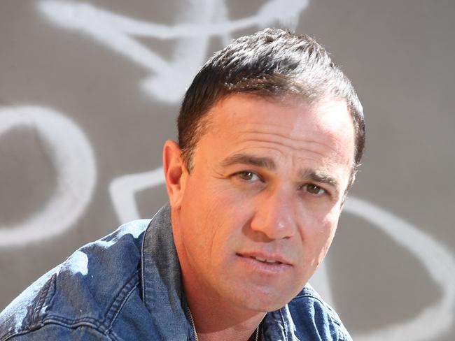 Australian musician Shannon Noll in Surry Hills.Photo: Bob Barker.