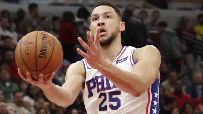 Philadelphia 76ers guard Ben Simmons.