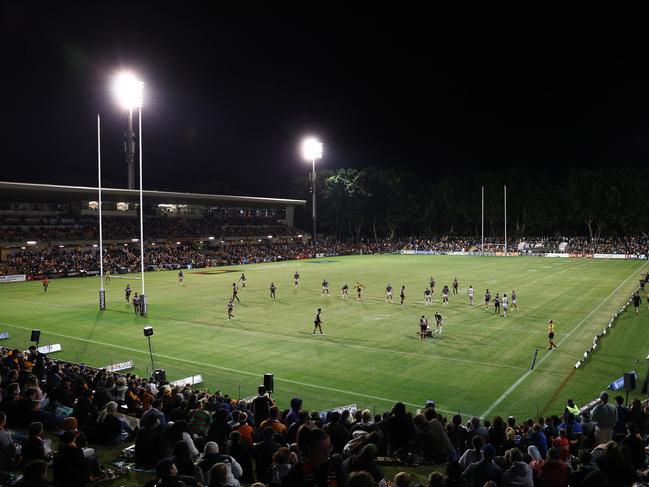 SYDNEY, AUSTRALIA - MAY 20:  A general view during the round 12 NRL match between Wests Tigers and North Queensland Cowboys at Leichhardt Oval on May 20, 2023 in Sydney, Australia. (Photo by Matt King/Getty Images)