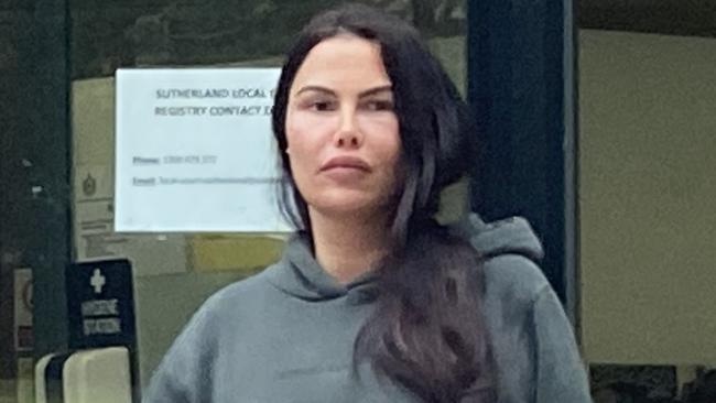 Madona Kobayssi has pleaded guilty to several charges where she threatened a former residential manager, a corrective services officer and police officers. Picture: Ashleigh Tullis