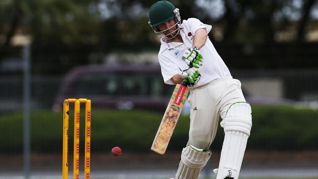 Cricket Far North play against the Indian Under 22 Madhya Pradesh team at Griffith Park, Manunda. Photo of Jacob Stanton. Picture: Brendan Radke.