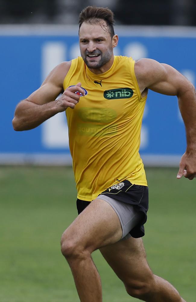 Toby Nankervis on the run. Picture: Michael Klein