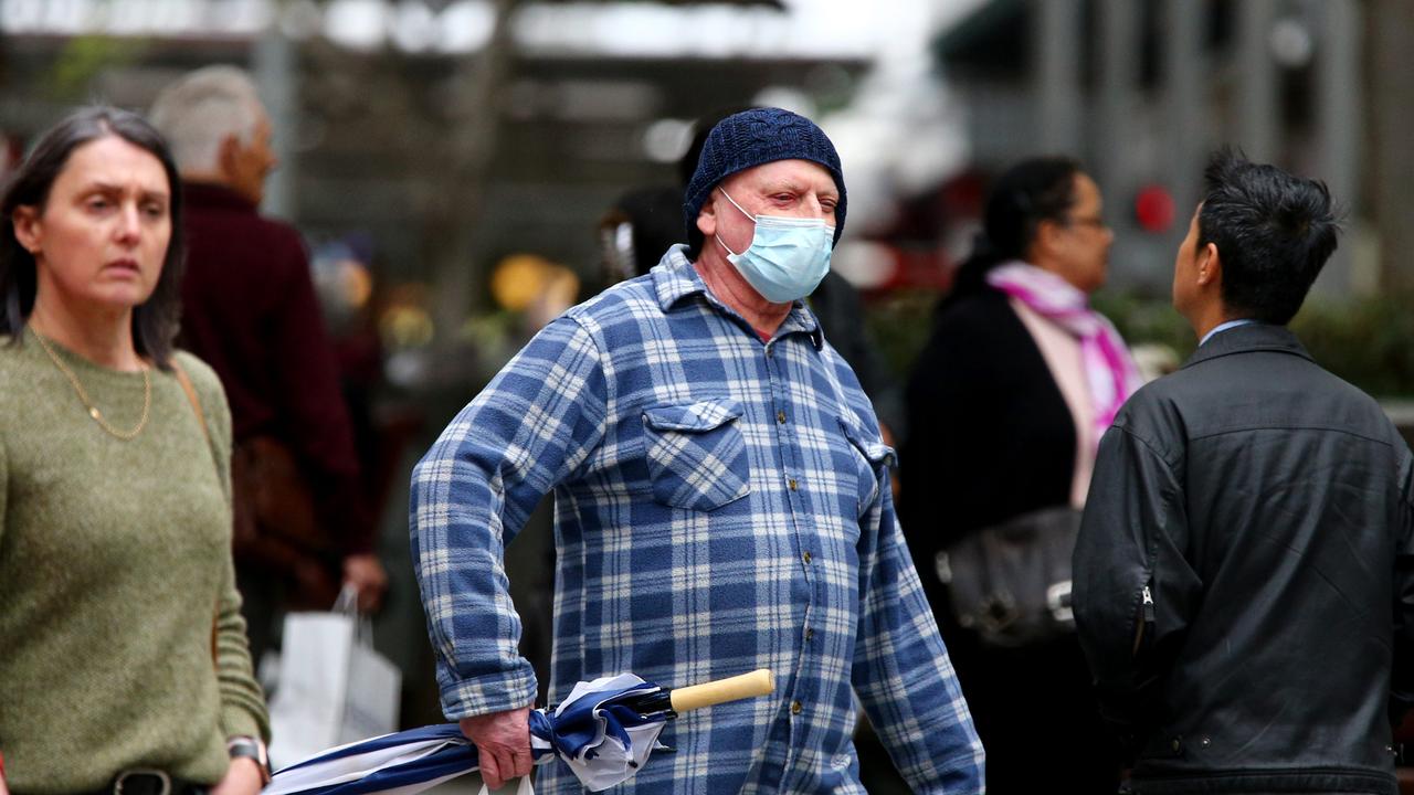 Queenslanders are being urged to wear masks as the risk of long Covid increases. Picture: David Clark