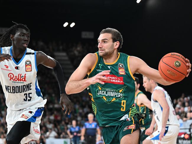 Jack McVeigh was strong in a losing cause with 18 points. Picture: Steve Bell/Getty Images