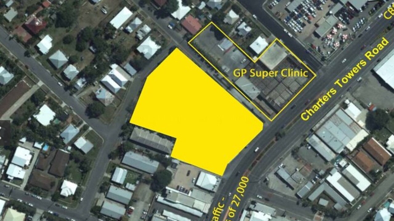 The site of Ramsay Health Care's proposed short-stay hospital in Hyde Park.