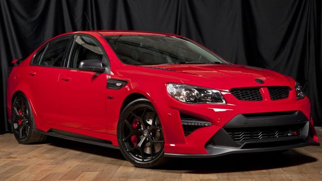 This HSV GTS-R W1 pulled $269,000 at auction on the weekend. Picture: Supplied.