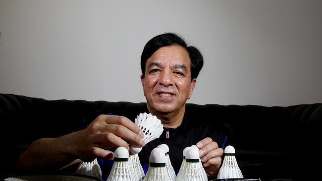 Yogen Bhatnagar is Australia's only international badminton referee. Pictures: Peter Kelly