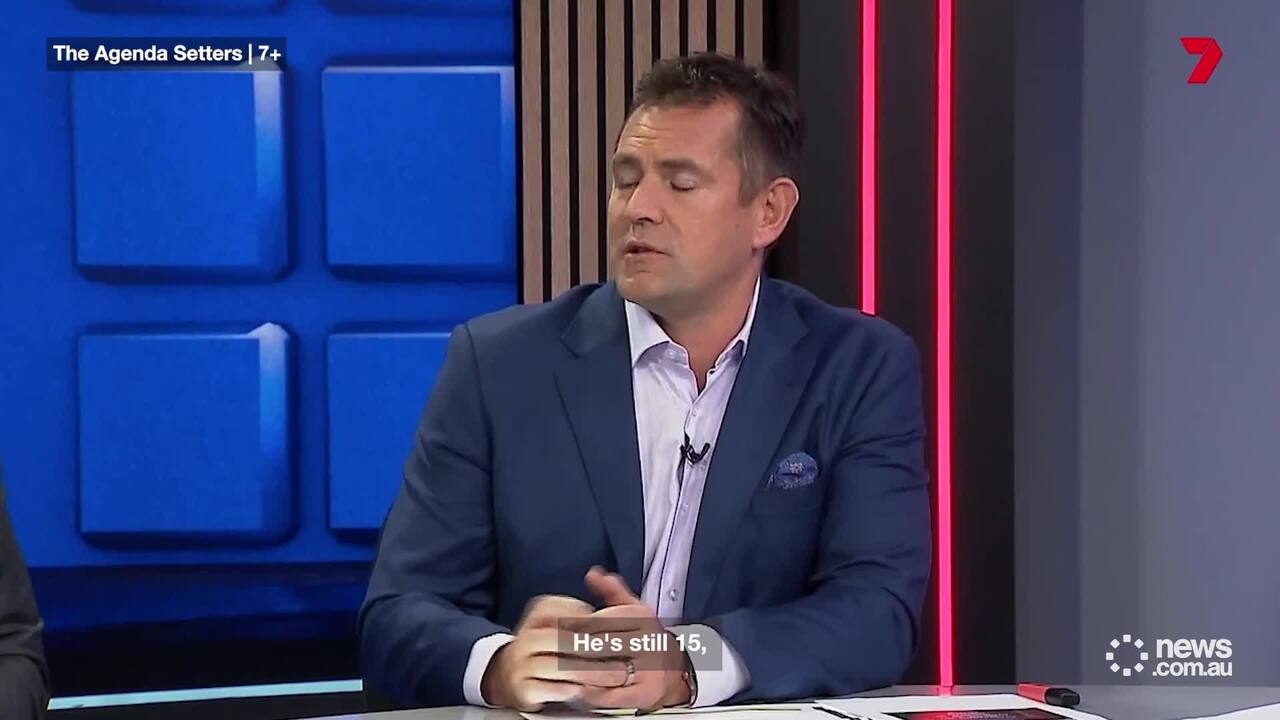 Luke Hodge grilled about son's future