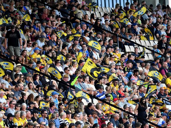 The Kiwi competition welcomed back fans. Picture: Marty Melville/AFP