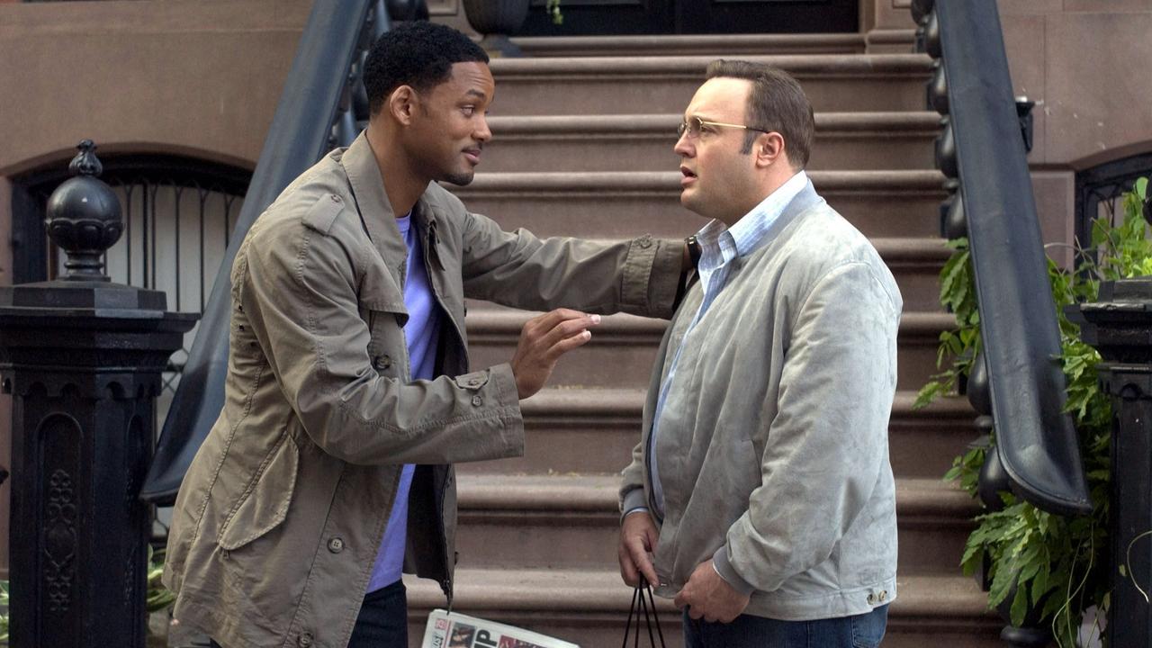 The director has claimed Smith (left, with Kevin James) tried to back out of the movie just days before filming started.