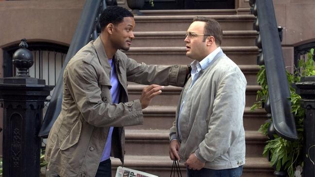 The director has claimed Smith (left, with Kevin James) tried to back out of the movie just days before filming started.