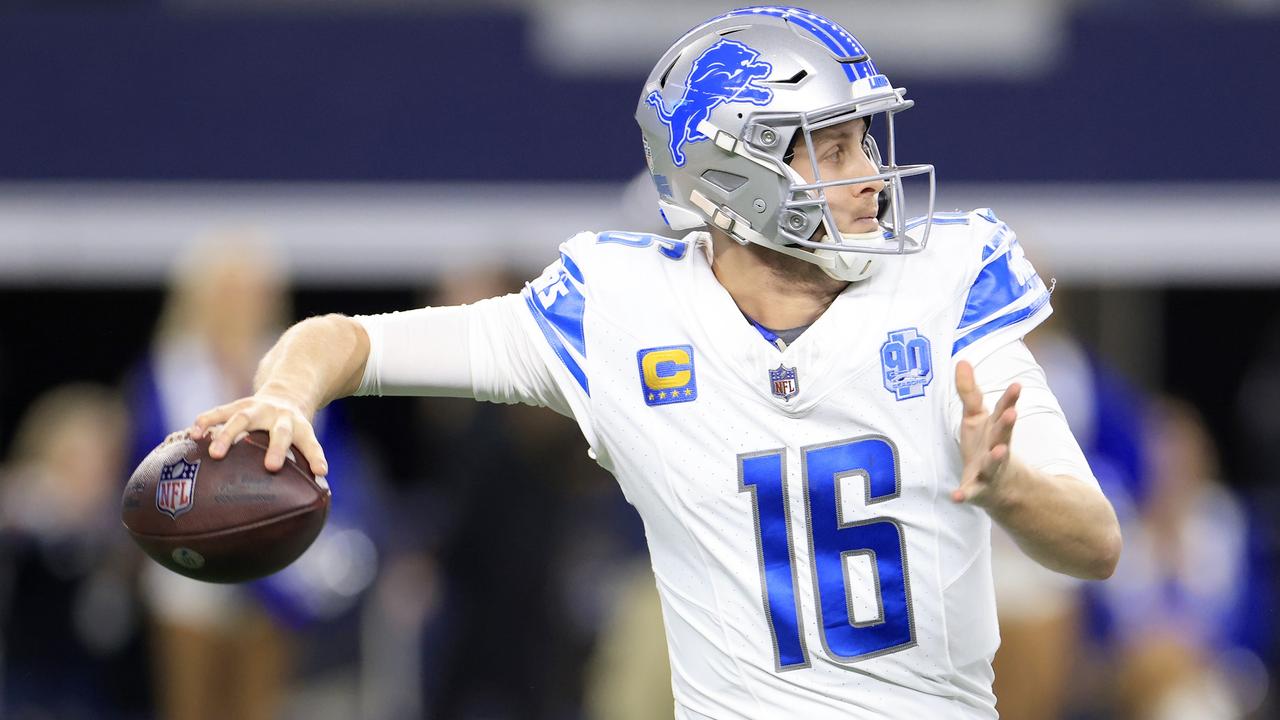 Jared Goff of the Detroit Lions. Picture; Ron Jenkins/Getty Images